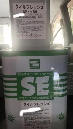SKエスケー化研 タイルフレッシュ 主剤 硬化剤セット - メルカリ