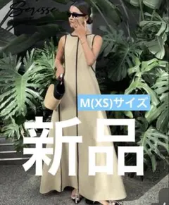 Sevisse ノースリーブロングワンピース 新品　SHEIN 夏　ワンピ