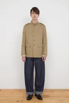 COSEI 1910S MILITARY JACKET BEIGE