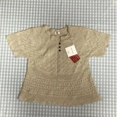 新品　O'HOVE DE MUSEE セーター　Lサイズ　毛/アルパカ/絹