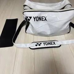 YONEX ショルダーエナメルバッグ ホワイト