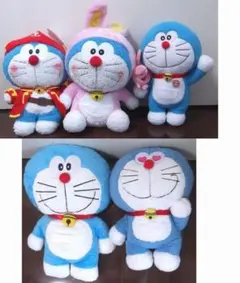 ★★ ぬいぐるみ セット ★★ ドラえもん 5体 映画