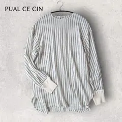 PUALCECINピュアルセシン袖リブレイヤードプルオーバーブラウスのサムネイル