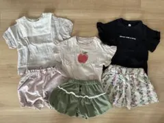 かわいい上下3着　6点セット　まとめ売り