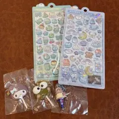 ボンボンドロップシール、サンリオ食玩セット