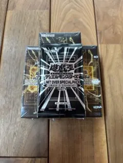 遊戯王　リミットオーバーコレクション　特典付き　シュリンク付き　3ボックス