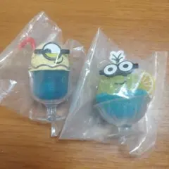 ミニオンズ Yummy フードマスコット ケビン　スチュアート カプセルトイ