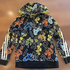 adidasミッキー 子供用パーカー 140cm