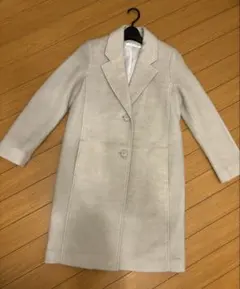 MOUSY ライトグレー チェスターコート