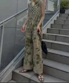 NORA FLOWER EMBROIDERY ROMPERS