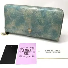 美品✨ANNA SUI アナスイ 財布 長財布 レディース ラウンドファスナー