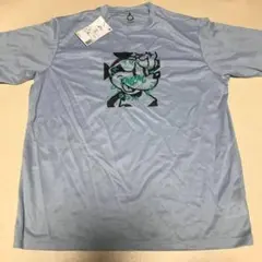 ワークマン ディズニー ミッキー コラボTシャツ 3L 水色 ドライ 新品