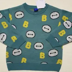 【新品】ディズニー　ベイマックス　ニット　120サイズ　保育園　遊び着　春服