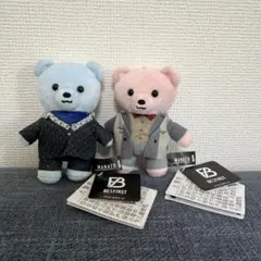 ⭐︎BE:FIRST マナトぬいぐるみ　2体SET⭐︎ 2026年最新】be:first ぬいぐるみ マナトの人気アイテム - メルカリ
