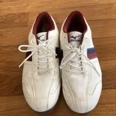 Mizuno ゴルフシューズ ホワイト/レッド/ネイビー