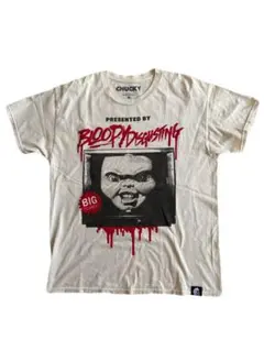 CHUCKY チャッキー Tシャツ ホラー映画 ムービーT 発泡 両面 プリント
