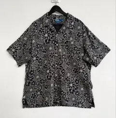90s Polo Ralph Lauren Shirt CLAYTON 黒花 M - メルカリ