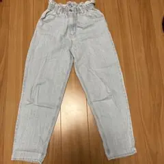 WEGOデニムパンツ　ウエストフリル