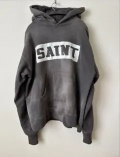SAINT MICHAEL新品Mサイズコットン ダークグレー フード付きパーカー 2025年最新】SAINT Mxxxxxx メンズ パーカーの人気アイテム