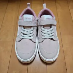 VANS ピンク スニーカー ベルクロ付き