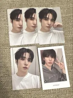 【poca album】ATEEZ ユノ GH3 トレカ 5枚 セット