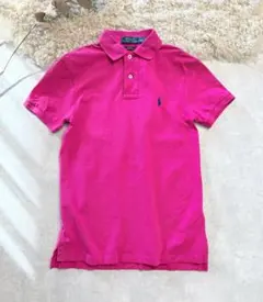 ラルフローレン メンズポロシャツ　ピンク　S（170/92A）