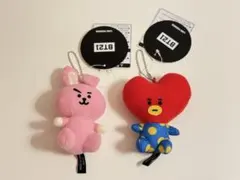 BT21 COOKY TATA マスコットぬいぐるみ2点セット