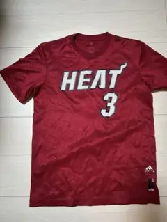 HEAT Dwyane Wade シャツ 赤 3