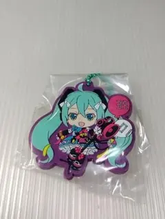 初音ミク　ラバーキーホルダー
