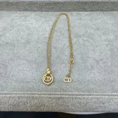 Christian Dior CDロゴ オープンサークル リーフデザイン