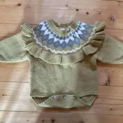 テーターテート　ロンパース　ニット　冬　クリスマス