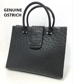 GENUINE OSTRICH LEATHER オーストリッチ ハンドバック 2026年最新】genuine ostrich leatherの人気アイテム - メルカリ