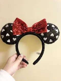 ミニーマウス風カチューシャ