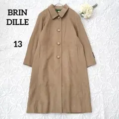 BRIN DILLE ピュアカシミヤ100% キャメル　ロングコート　LL