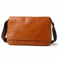 FOSSIL レザーショルダーバッグ メンズ 本革 A4可のサムネイル