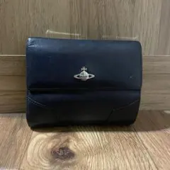 Vivienne Westwood 黒 三つ折り財布
