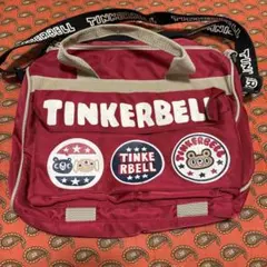 TINKERBELL ショルダーバッグ レッド　【7/17まで販売】のサムネイル