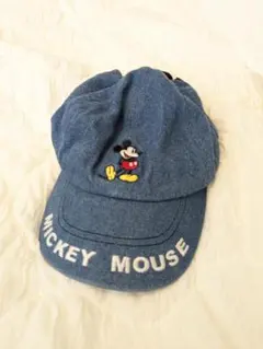 ミッキーマウス デニムキャップ