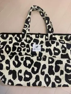 ヒョウ柄トートバッグ 大きめ