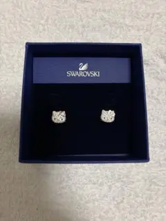 Swarovski ハローキティ ピアス
