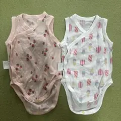 ユニクロ 前開き コットンメッシュボディスーツ