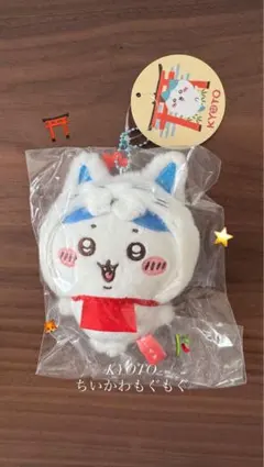 ちいかわ もぐもぐ本舗伏見店　伏見稲荷なマスコット(ハチワレ)