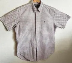 Ralph Lauren 半袖チェックシャツ CLASSIC FIT
