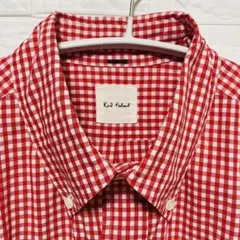 Karl Helmut カールヘルム　ギンガムチェック柄長袖シャツ カジュアル