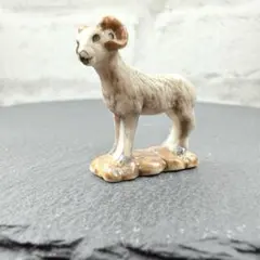 フェーヴ フランス 動物 オオツノヒツジ 羊 フェーブ ミニチュア 陶器のサムネイル