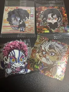 鬼滅の刃　ディフォルメシール　不死川実弥　　猗窩座　無惨