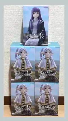 葬送のフリーレン　ぬーどるストッパー　フィギュア　フリーレン　フェルン　5点