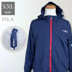 FILA ナイロンジャケット ウィンドブレーカー パーカー 大きい XXL226