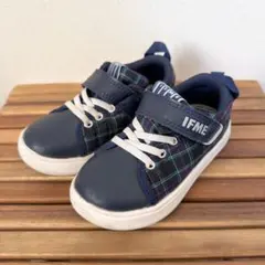 【人気✨】IFME スニーカー 16cm 20-3817 播州織チェック柄