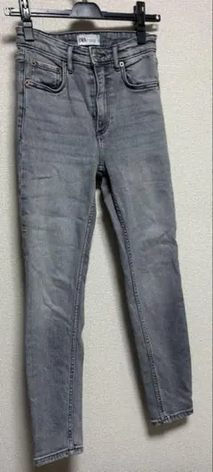 ZARA 美品　グレー スキニーデニム　EUR34 Sサイズ